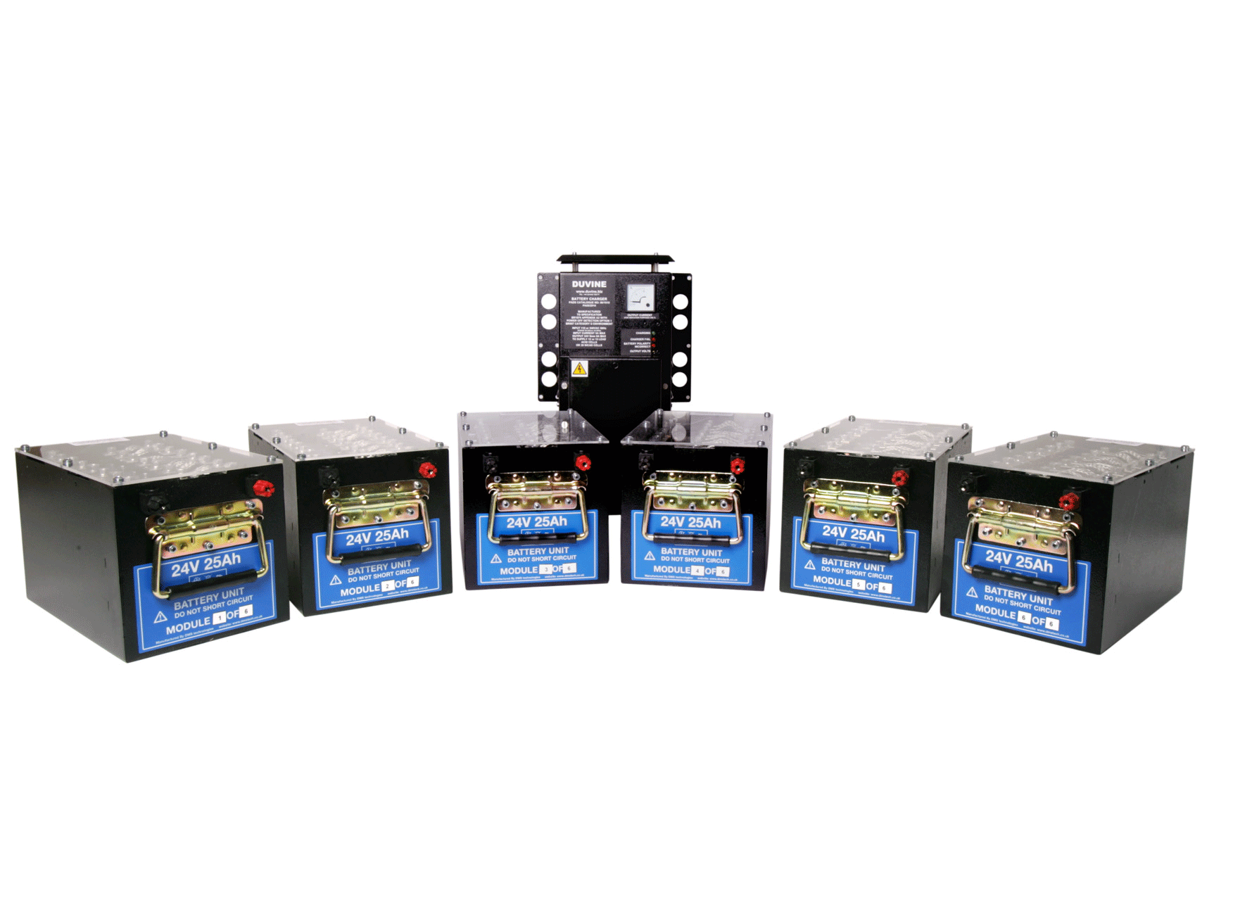 Level crossing battery system